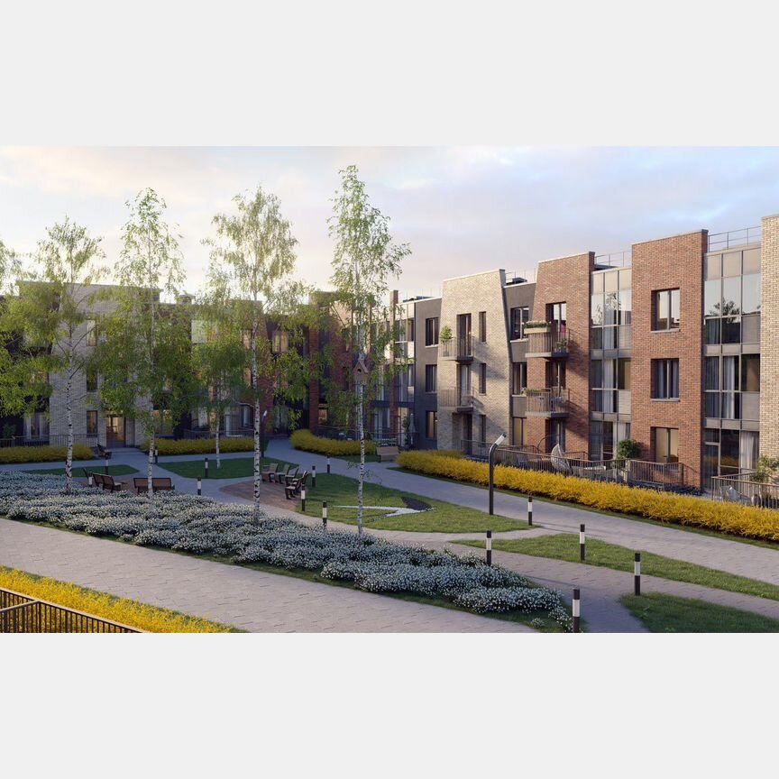 2-к. квартира, 63,3 м², 1/3 эт.