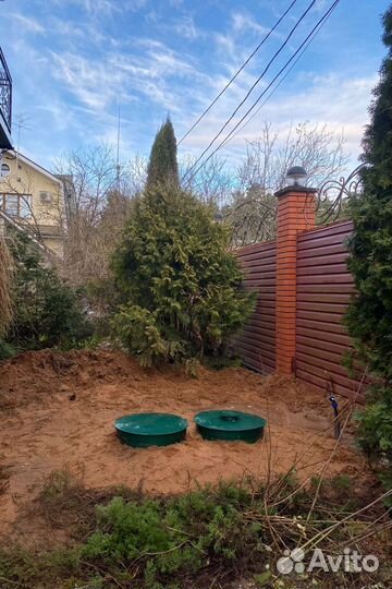 Септик для эксплуатации с ванной