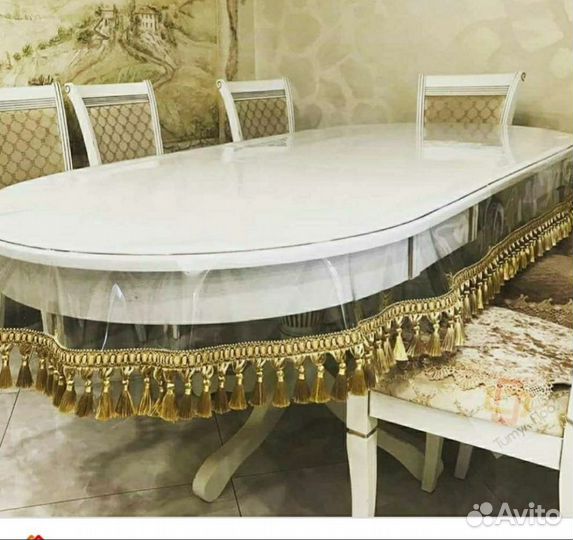 Жидкое стекло(силиконовая прозрачная скатерть)