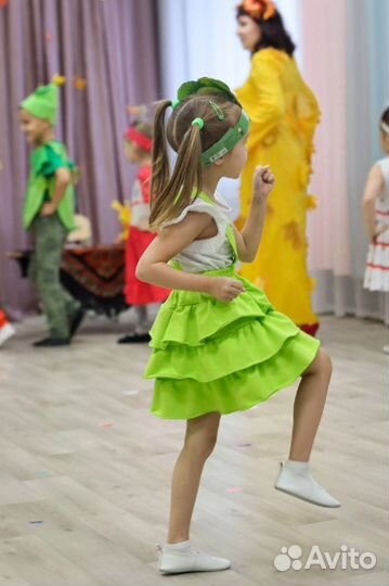 Юбка для костюма капусты 98-104 (продажа до 12.10)