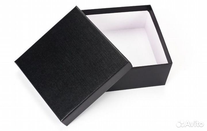 Коробка подарочная черная оптом