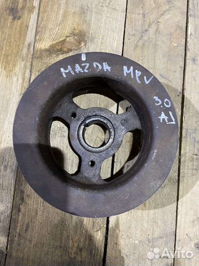 Шкив коленвала Mazda mpv 3.0 AJ