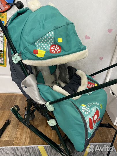 Коляска санки