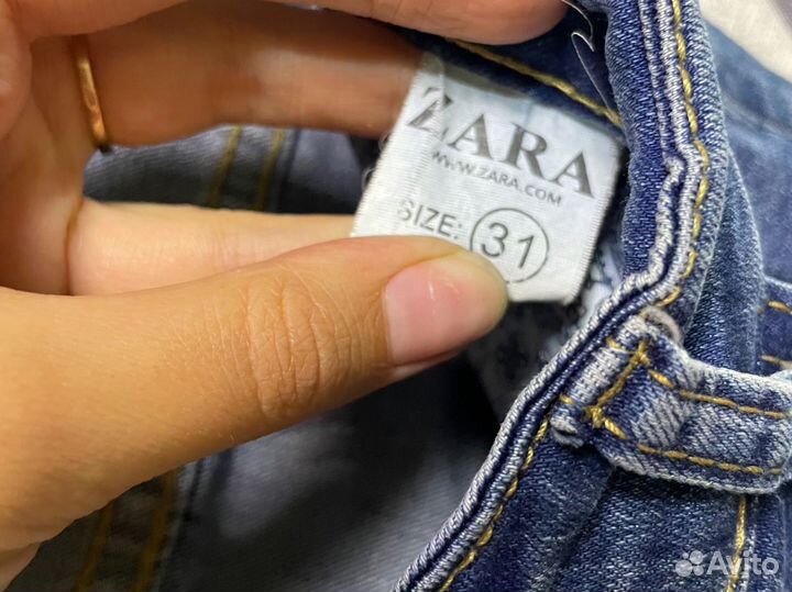 Джинсы zara