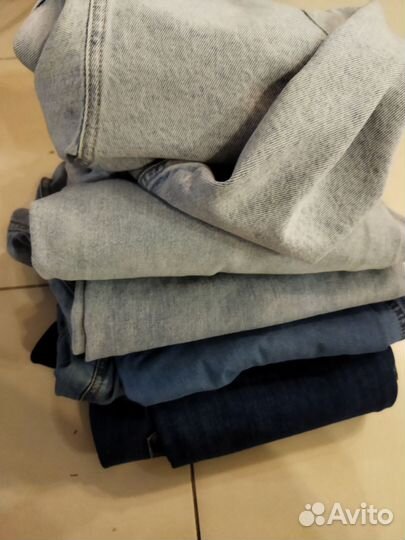 Джинсовая одежда бу, для рукоделия