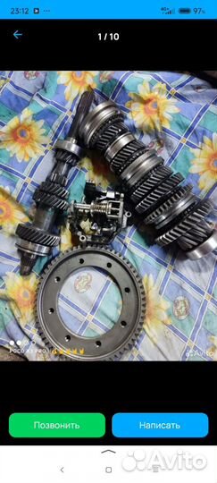 Запчасти коробка ваз