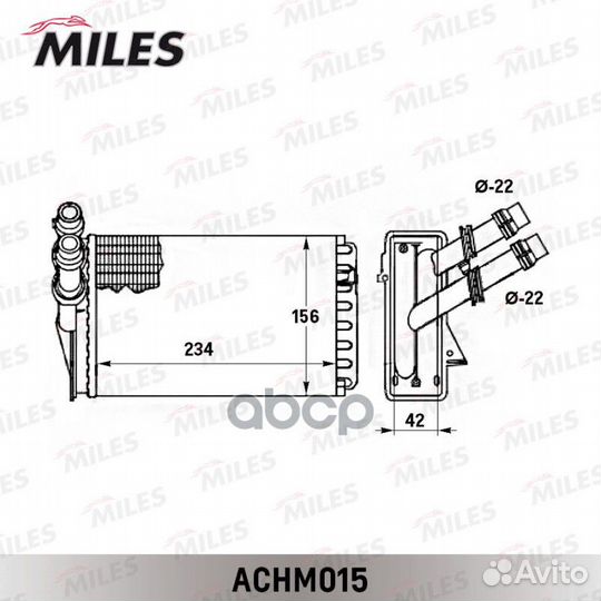 Радиатор отопителя skoda octavia/ VW golf IV/AU