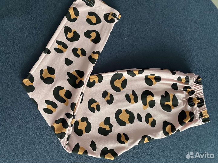 Костюм для девочки лосины+футболка