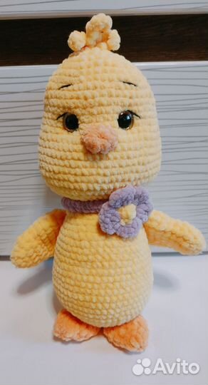 Мягкая игрушка цыпленок