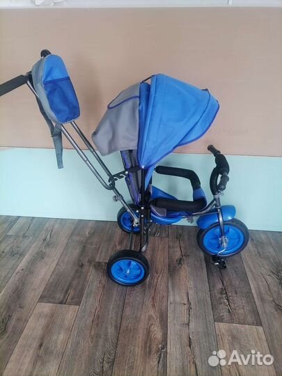 Трёхколёсный велосипед детский новый, в упаковке