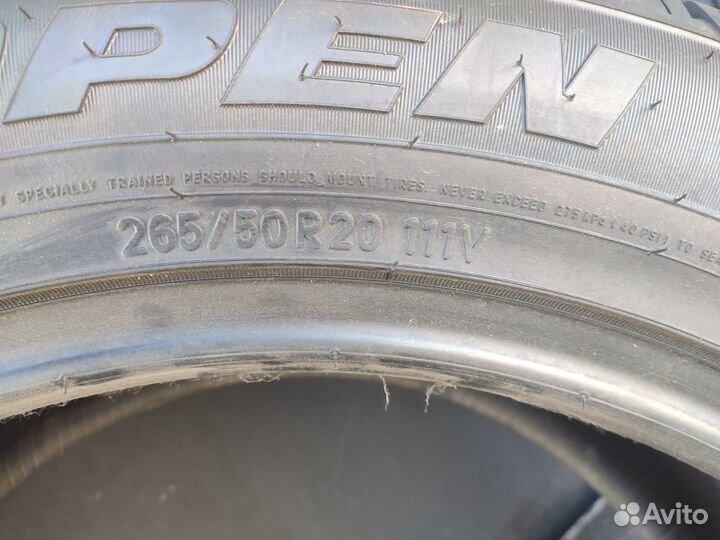 Toyo Open Country H/T 265/50 R20 111V