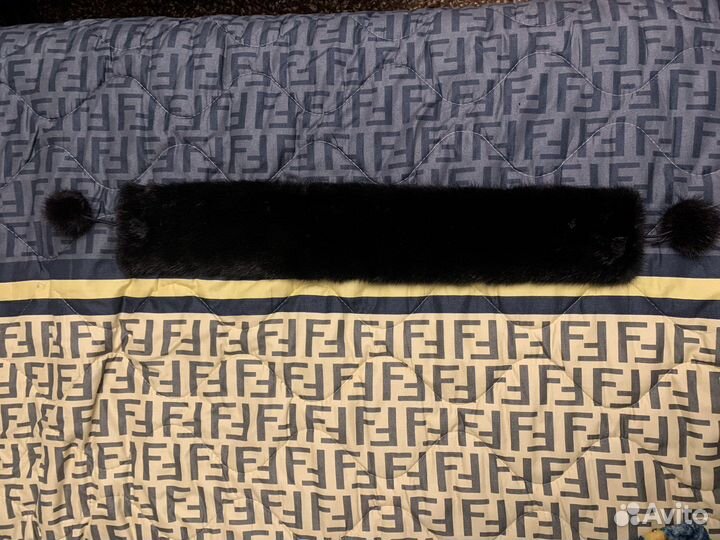 Норковая повязка на голову