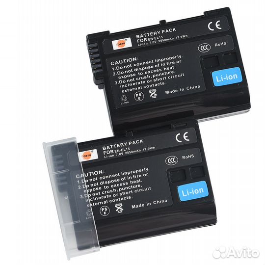 Аккумуляторы для Canon, Nikon, Sony