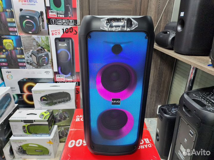Колонка портативная караоке Mivo MD 651