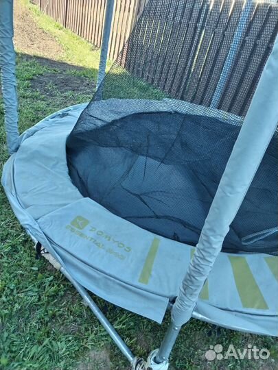 Детский батут с сеткой бу