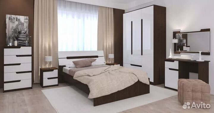 Стол письменный с тумбой новый