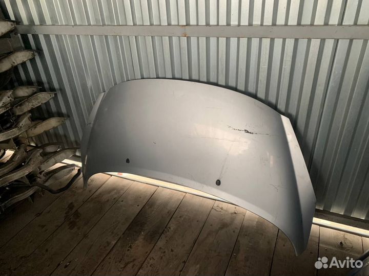 Kапот Peugeot 207 серебристый Пежо 207