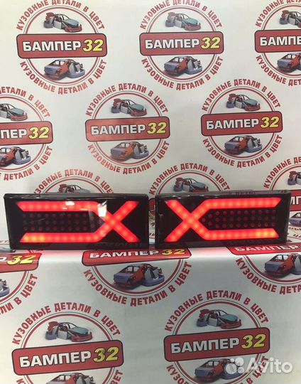 Фонари задние ваз 2108, 2109, 21099, 2113, 2114 X