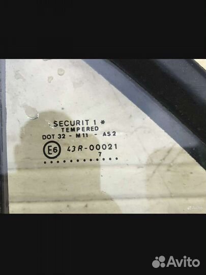 Форточка правой двери Ford Transit 4-5 до 2000