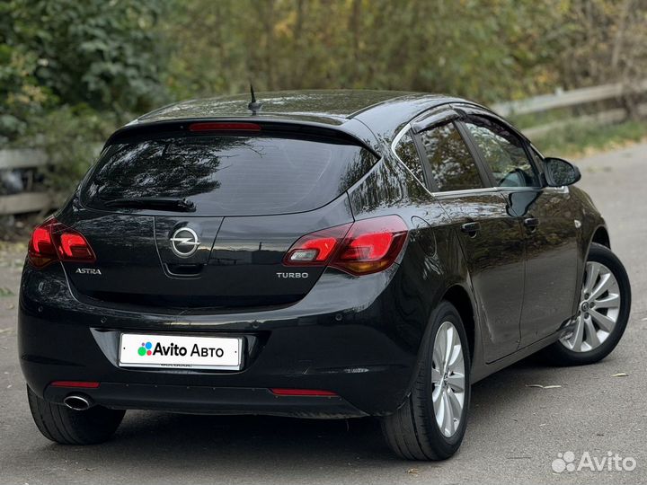 Opel Astra 1.4 AT, 2012, 154 000 км