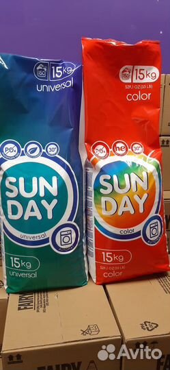 Стиральный порошок sun day