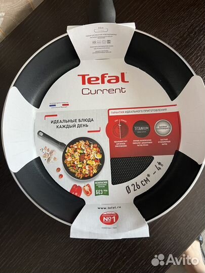 Сковорода Tefal 26 см, новая