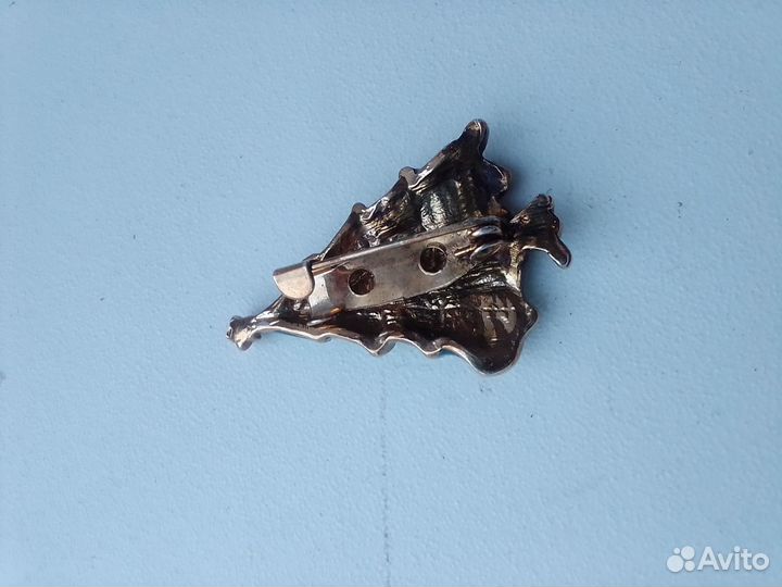 Брошь СССР Ёлочка новогодняя