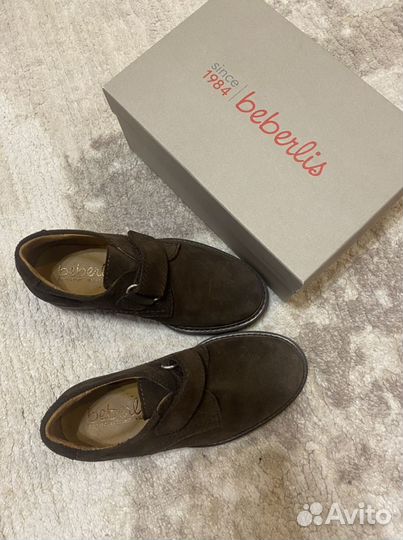 Замшевые дерби туфли Beberlis 29р