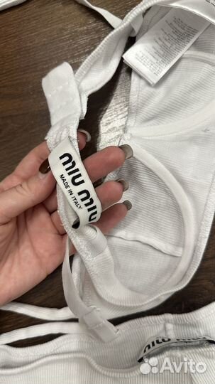 Комплект белья miu miu