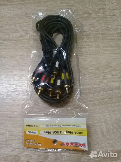 Кабель д/пк AV/IT rca/vga/3din/jack/патч-корд