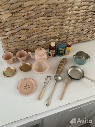 Продукты и посуда maileg,оригинал