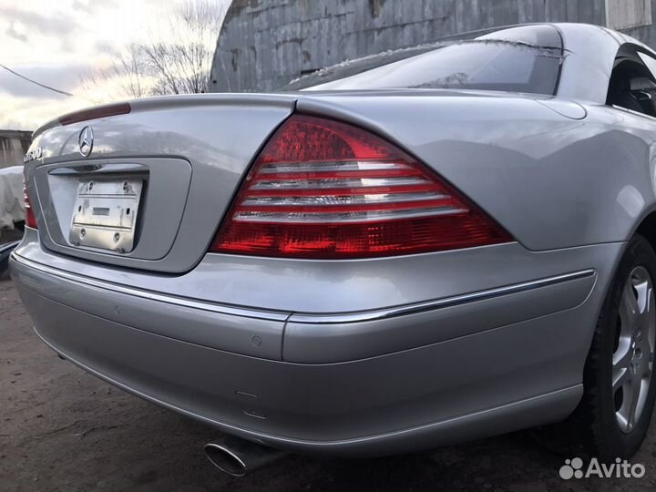 Задний бампер Mercedes Benz W215