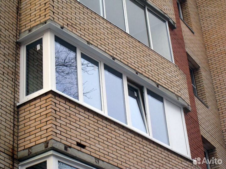 Остекление и отделка балкона, лоджии