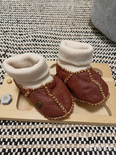 Пинетки утеплённые для малыша ugg