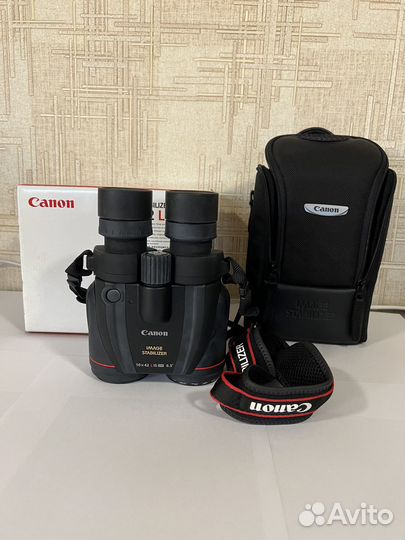 Бинокль Canon 10x42 L IS WP
