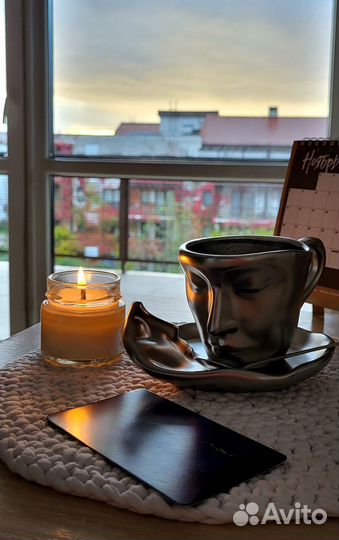 Чайная пара керамическая