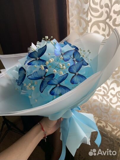 Букеты из бабочек на заказ