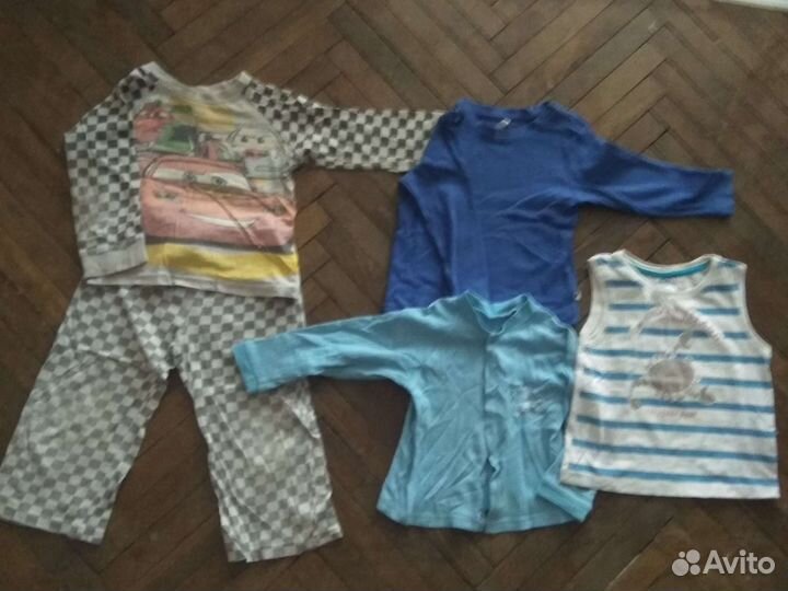 Вещи пакетом на мальчика р.86
