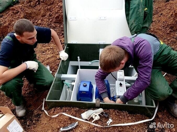 Септик под ключ с гарантией до 100 лет