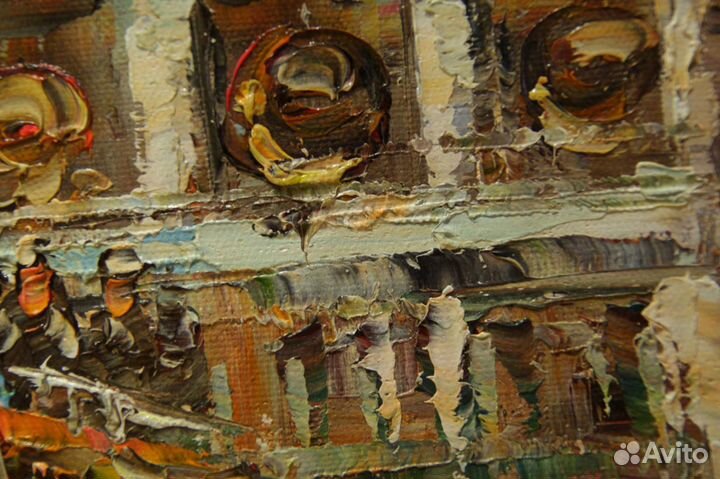 Картина маслом на холсте ручная работа 50*60