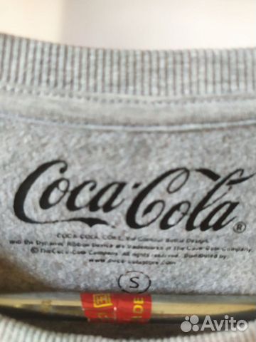 Тонковка, кофта женская, оригинал Coca-Cola объявление продам