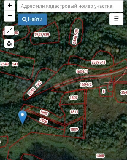 Участок 1,86 га (СНТ, ДНП)