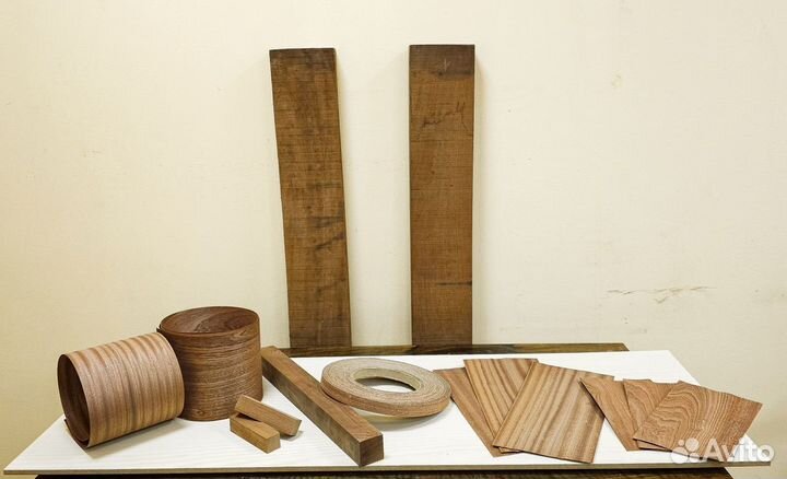 Шпон и заготовки для музыкальных инструментов