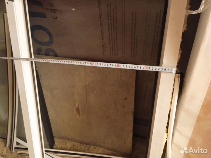 Окна пластиковые бу глухое