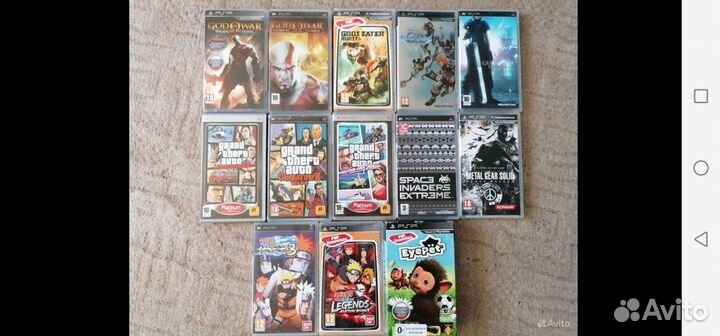 Игры PS vita, PSP