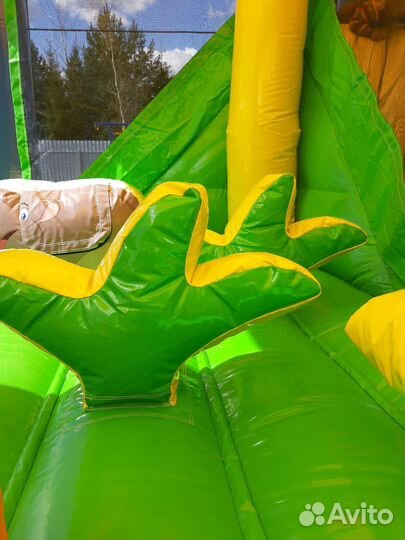 Детский батут с горкой аренда на любой праздник