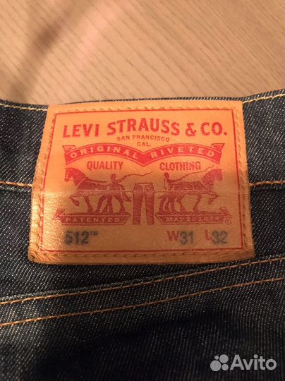 Джинсы levis 512