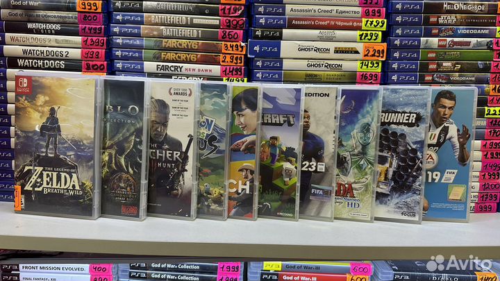 Игры картриджы Nintendo switch