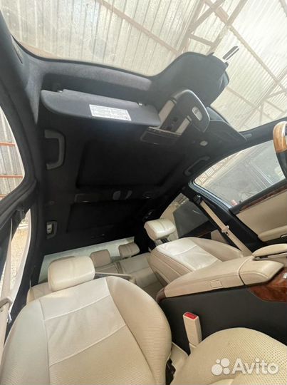 W221 черный потолок