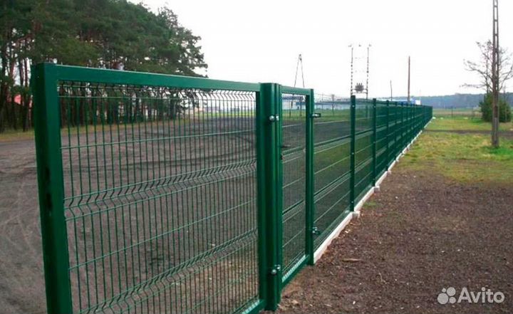 Забор металлический быстро работа по договору